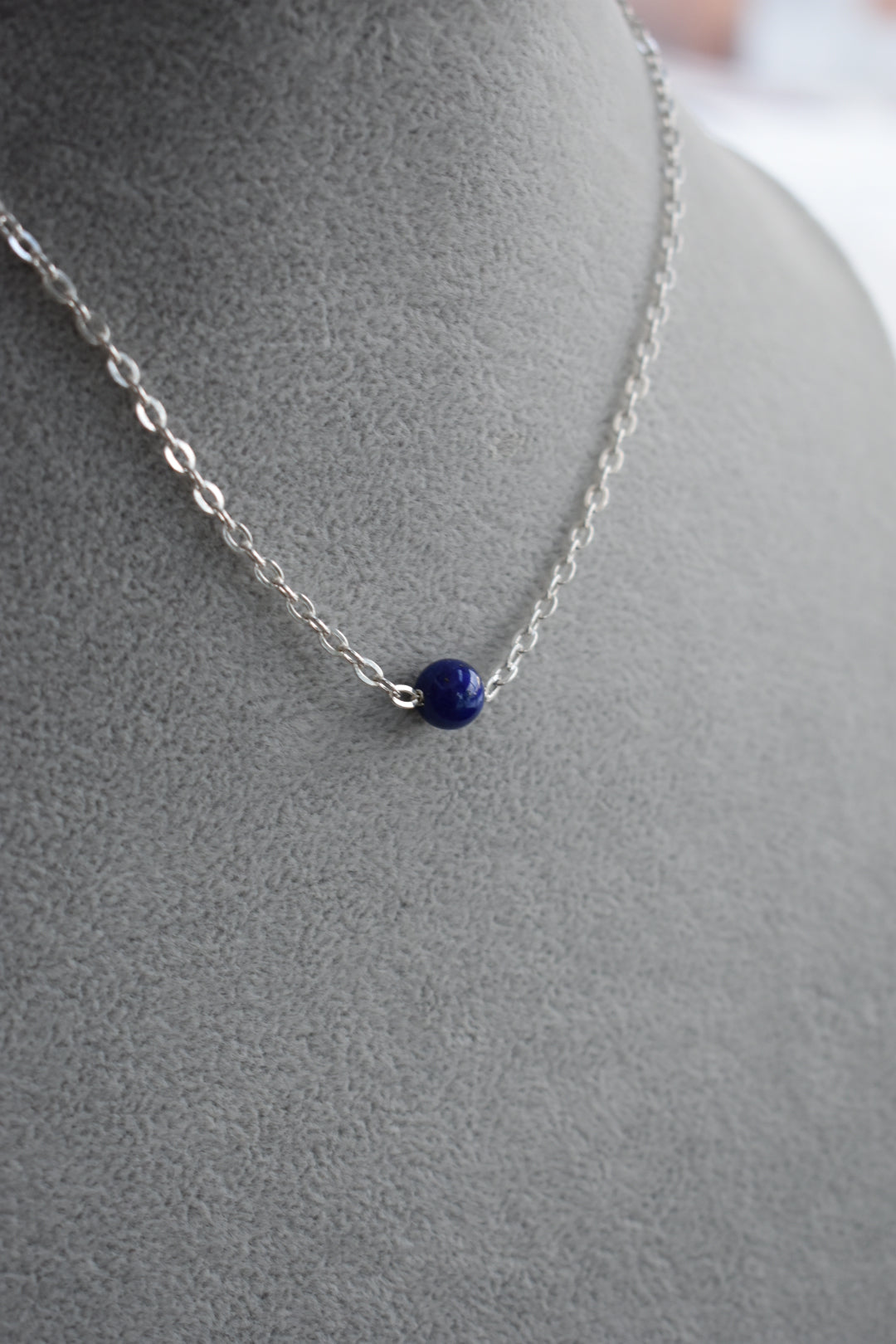 Collier Lapis Lazuli 8mm