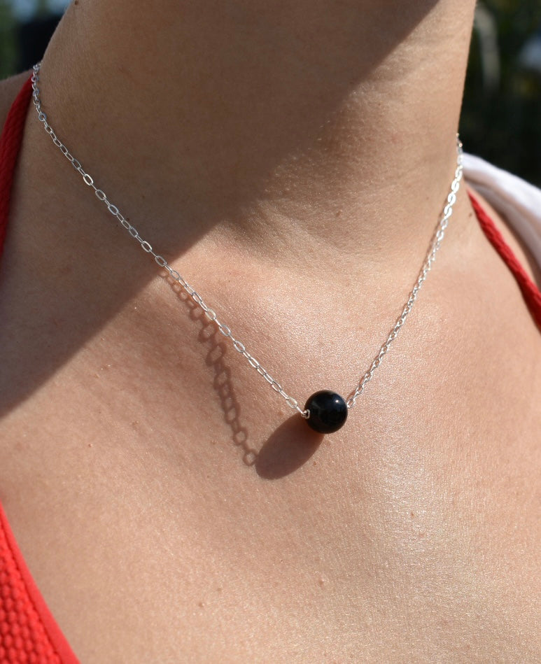 Collier Onyx 10mm