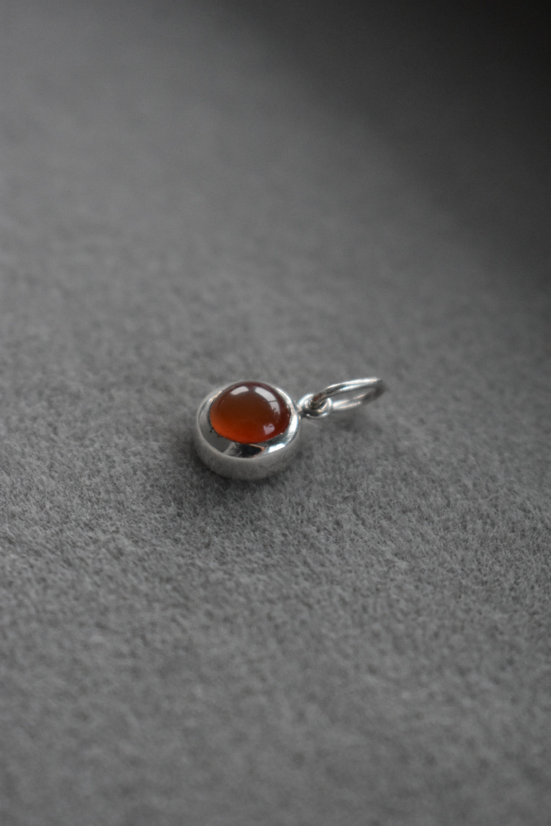 Pendentif Cornaline 6mm