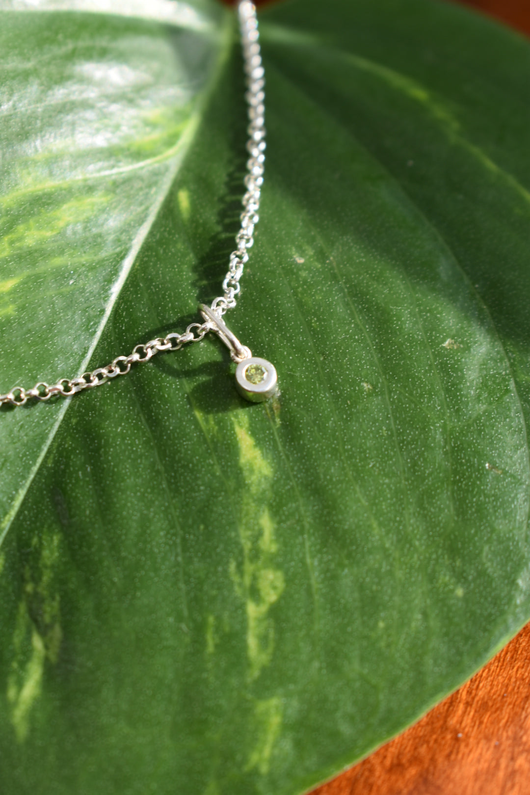 Pendentif Diamant Vert 2,3mm