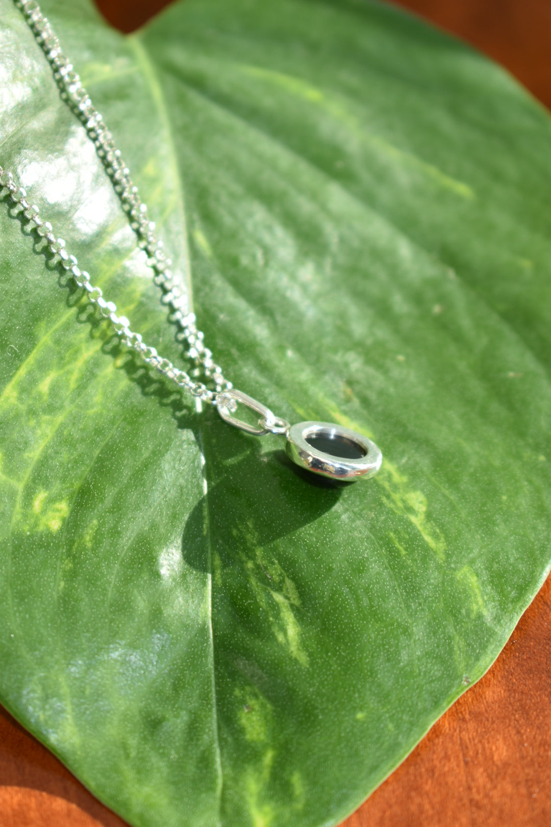Pendentif Onyx Noir 10mm