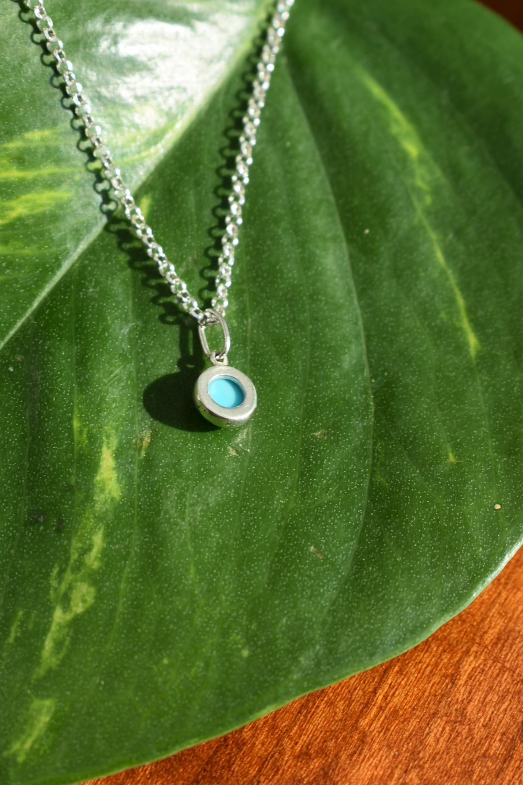 Pendentif Turquoise 5mm