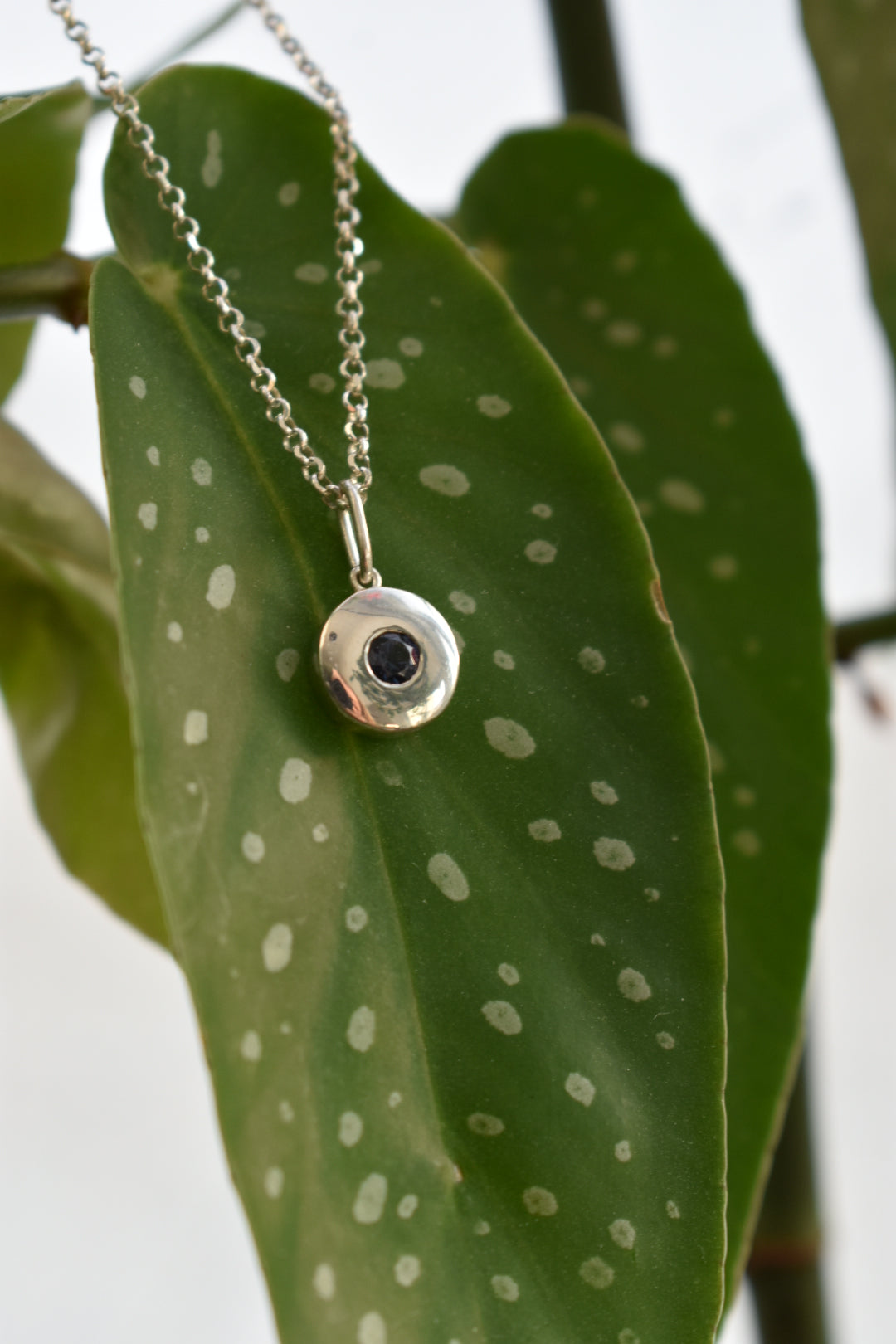 Pendentif Spinelle Bleu Électrique 3,8mm