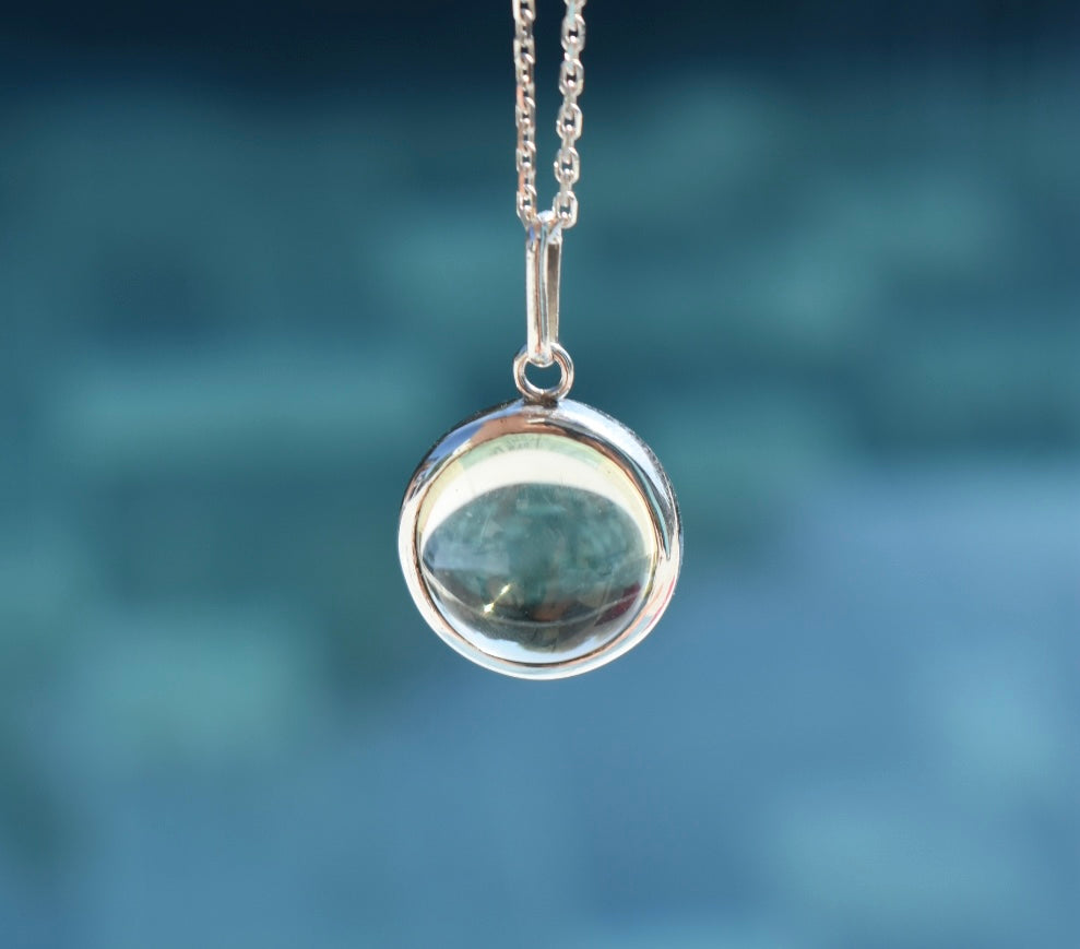 Pendentif Quartz Lemon 20mm