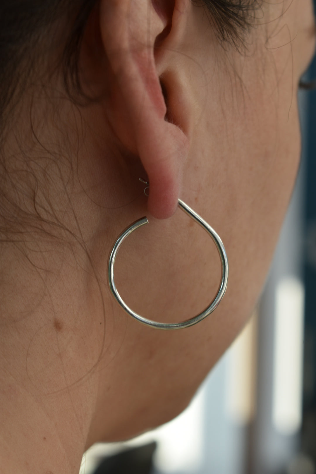 Créole Argent 925 fil Rond