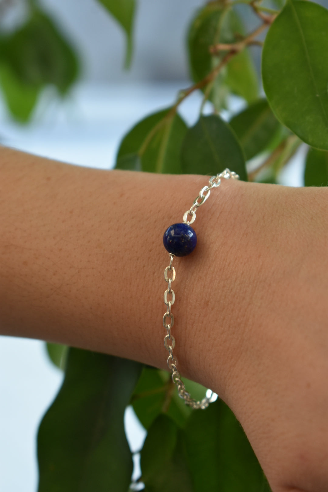 Bracelet Lapis Lazuli 8mm