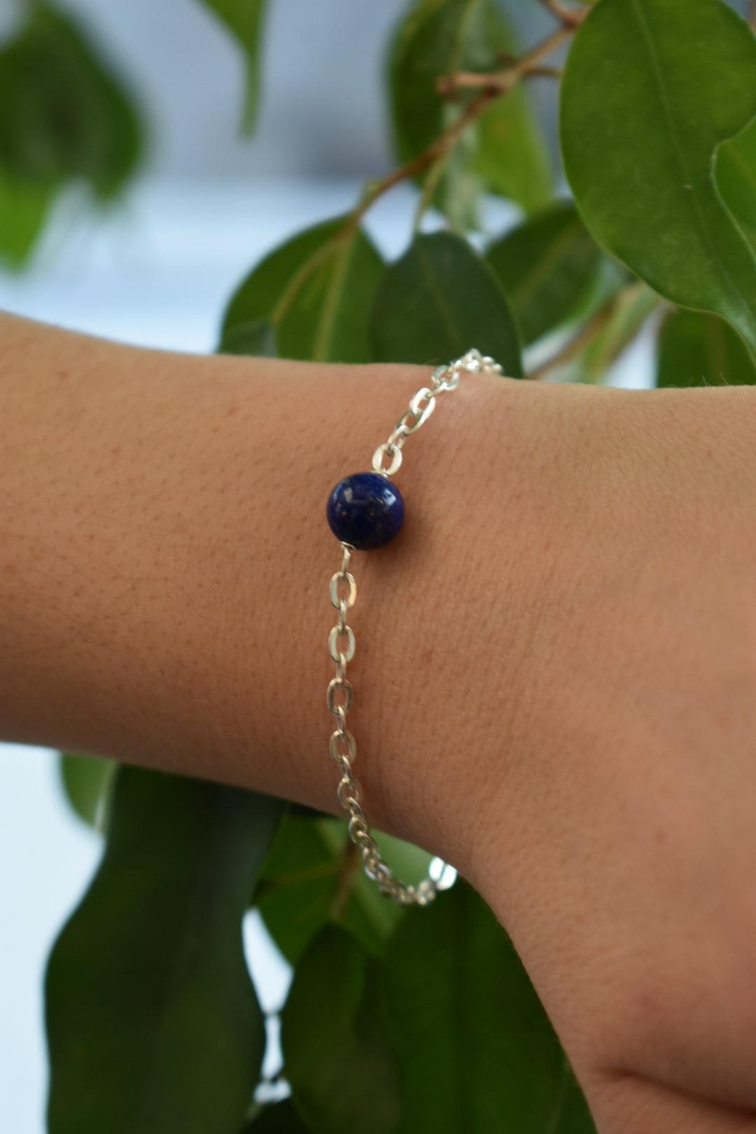 Bracelet Lapis Lazuli 8mm