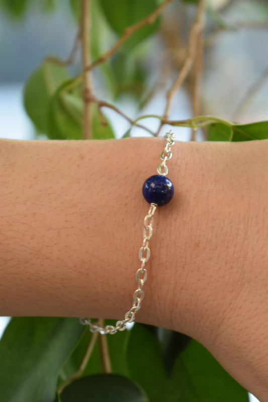 Bracelet Lapis Lazuli 8mm