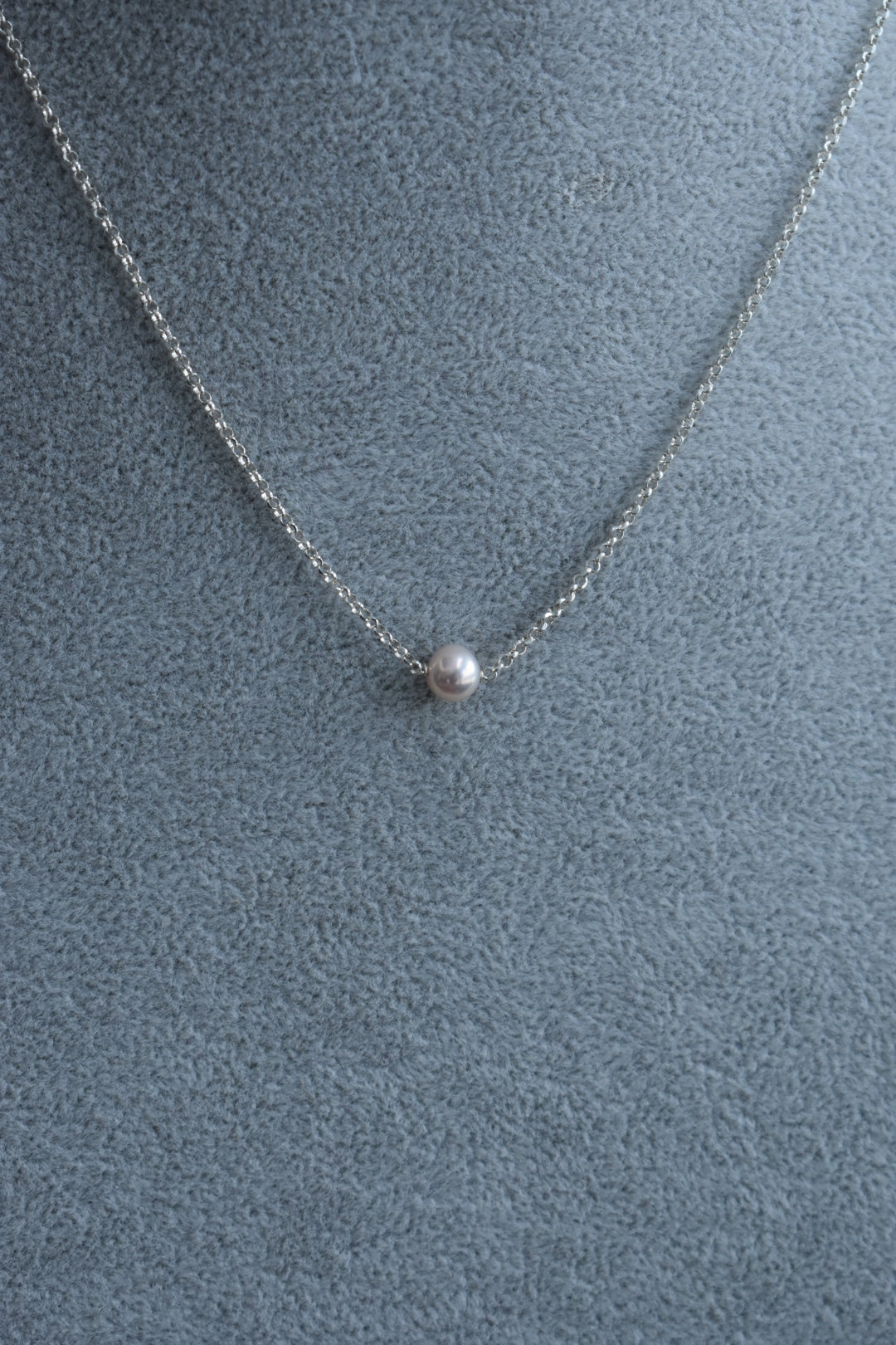 Collier Perle D'eau Douce Poire Rosée
