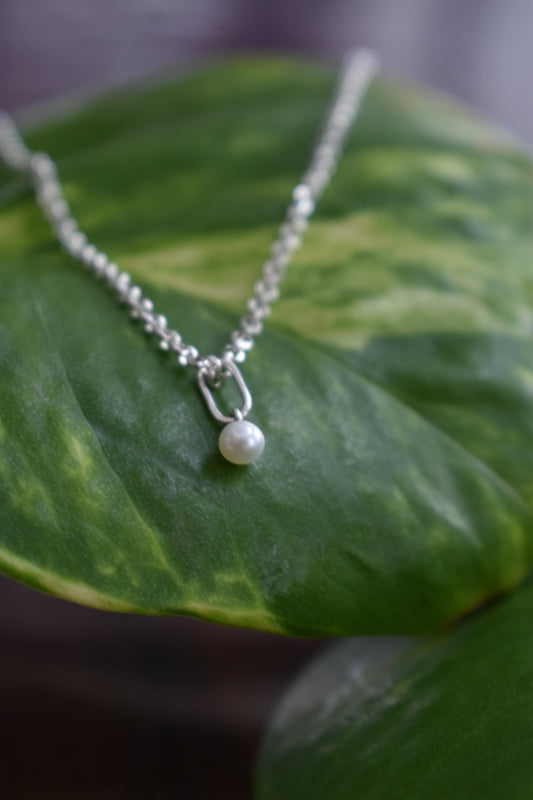 Pendentif Perle D'eau Douce 3,5mm
