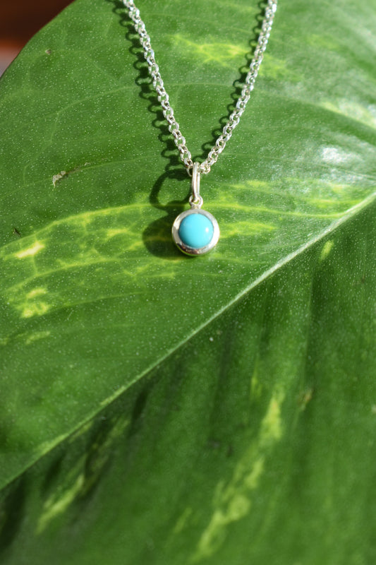 Pendentif Turquoise 5mm